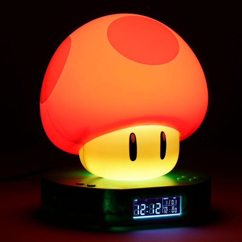 Super Mario Alarm Clock Super Mushroom 5055964792503