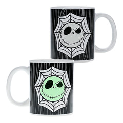 Nightmare Before Christmas Shaped Mug Glow Jack 5056577716818