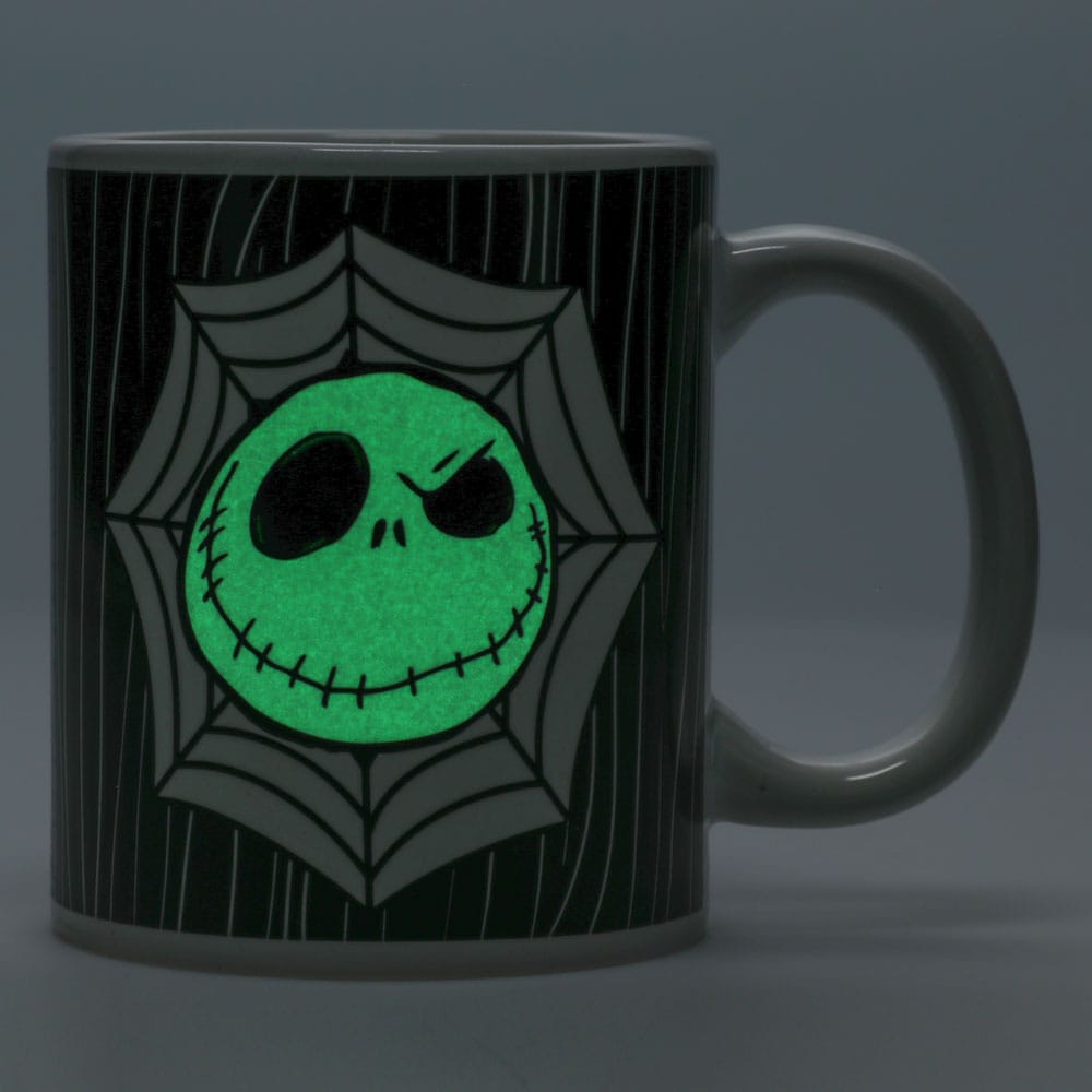 Nightmare Before Christmas Shaped Mug Glow Jack 5056577716818