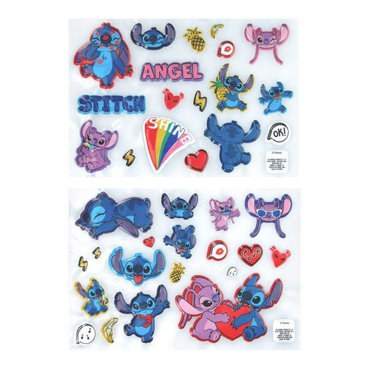 Lilo & Stitch 3D Vinyl Sticker Set Stitch 5056577734966