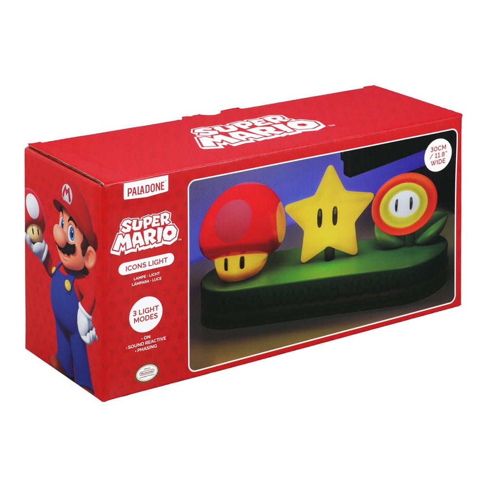 Super Mario Light Icons 30 cm 5056577741230