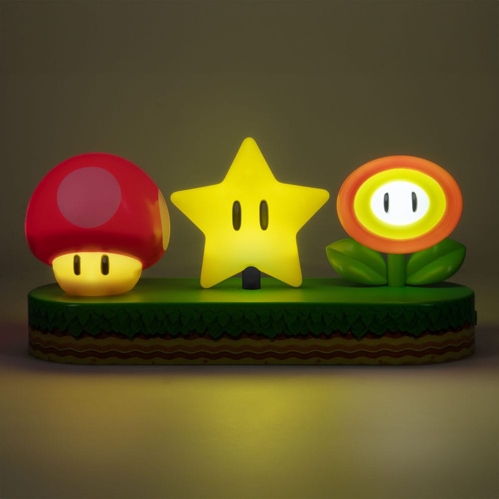 Super Mario Light Icons 30 cm 5056577741230