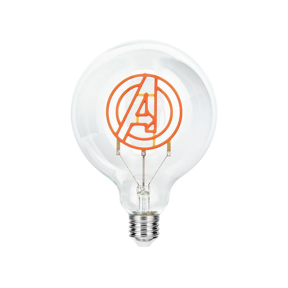 Avengers Neon LED Bulb Logo 5056577746389