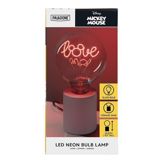 Disney Neon LED Bulb Mickey Mouse 5056577748222