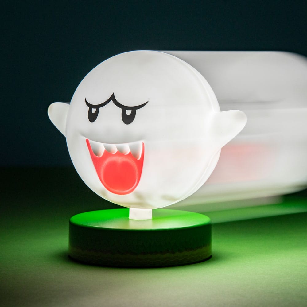 Super Mario Icon Light Boo 10 cm 5055964717841