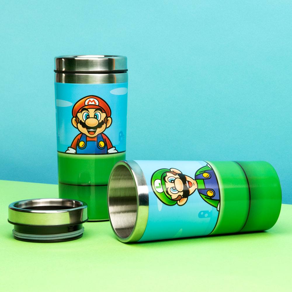 Super Mario Bros Travel Mug Warp Pipe 5055964738426