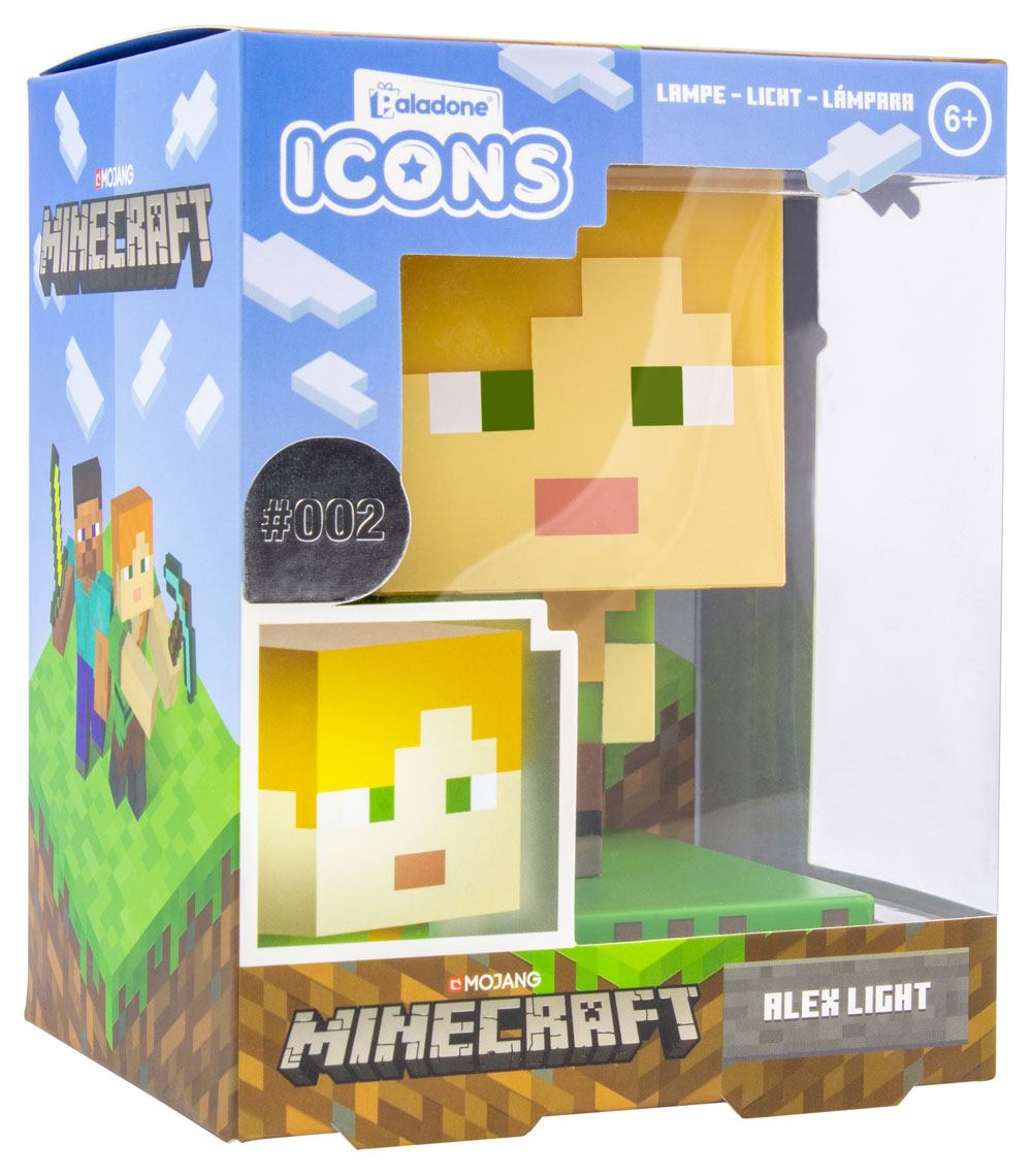 Minecraft 3D Icon Light Alex 5055964742256