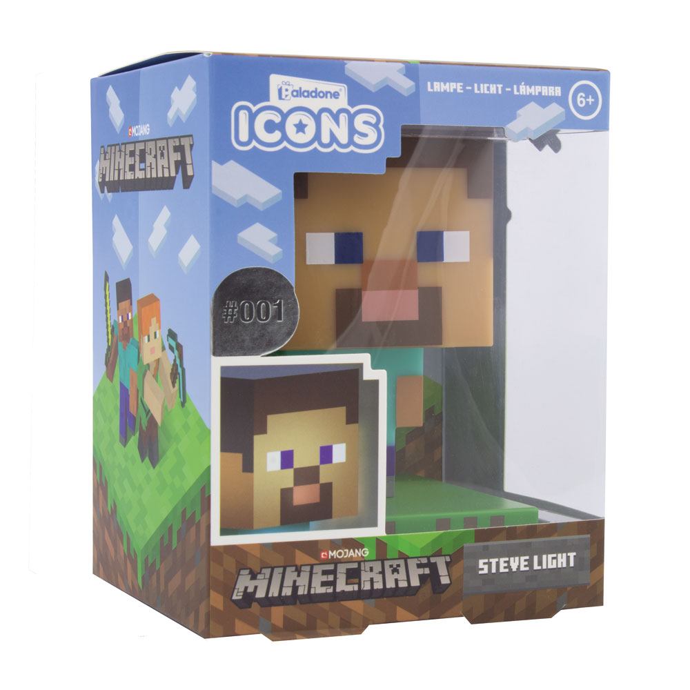 Minecraft 3D Icon Light Steve 5055964742287