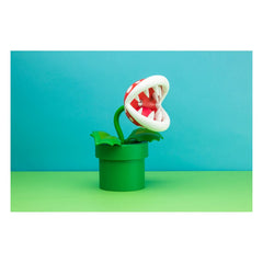 Super Mario Posable Lamp Mario Mini Piranha Plant 5055964758530