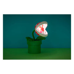 Super Mario Posable Lamp Mario Mini Piranha Plant 5055964758530