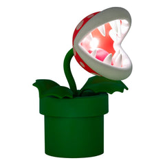 Super Mario Posable Lamp Mario Mini Piranha Plant 5055964758530