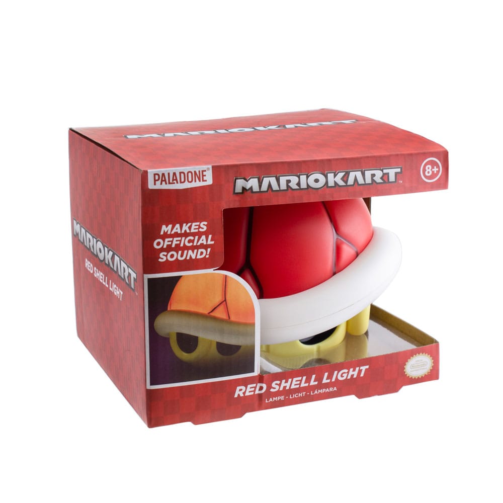 Mario Kart Light with Sound Red Shell 12 cm 5055964768171