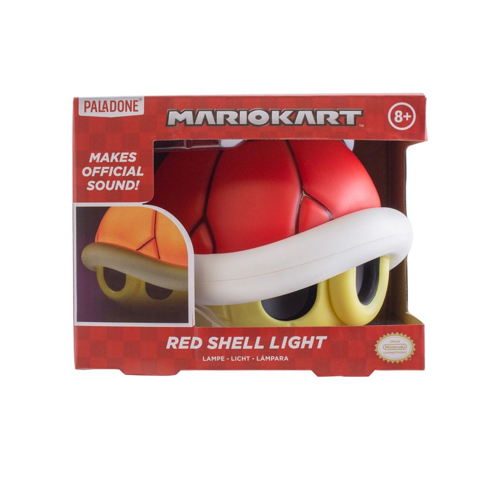 Mario Kart Light with Sound Red Shell 12 cm 5055964768171