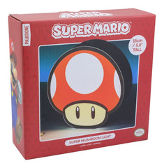 Super Mario Box Light Super Mushroom 15 cm 5055964785741