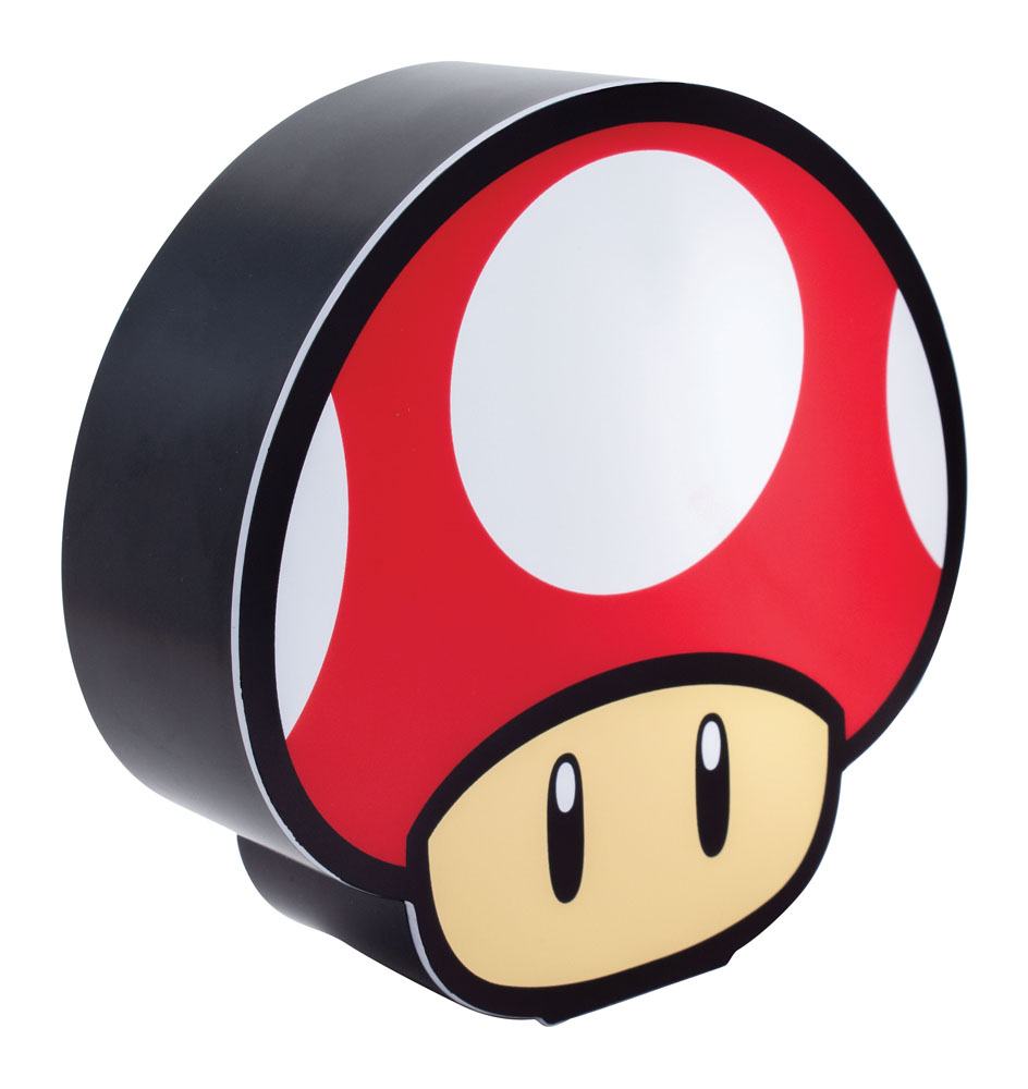 Super Mario Box Light Super Mushroom 15 cm 5055964785741