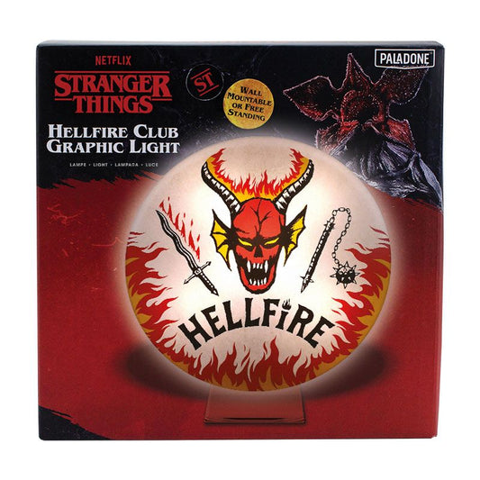 Stranger Things Lamp Hellfire Club Logo 20 cm 5055964791179