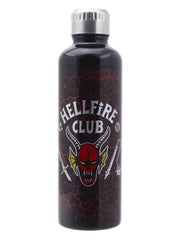 Stranger Things: Hellfire Club Metal Water Bottle 5055964791216