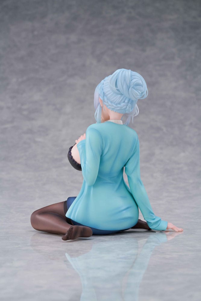 Original Illustration Statue 1/6 Snow Woman Yukino Mifuyu Sitting Yukino 23 cm 4902273506653