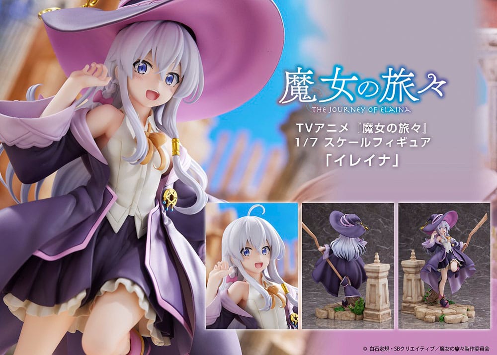 Wandering Witch: The Journey of Elaina Statue 1/7 Elaina 25 cm 4582666820124