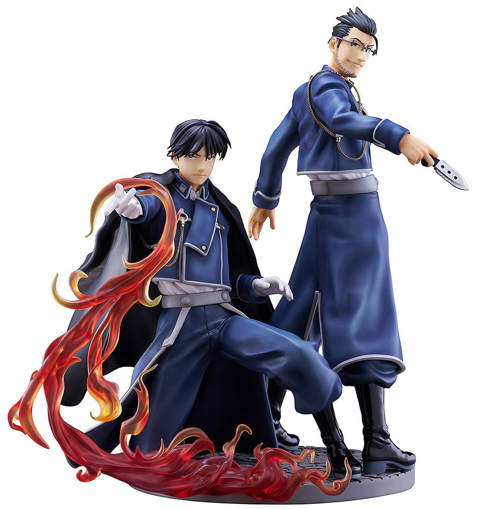 Fullmetal Alchemist: Brotherhood PVC Statue Roy Mustang & Maes Hughes Kizuna 27 cm 4582666820193