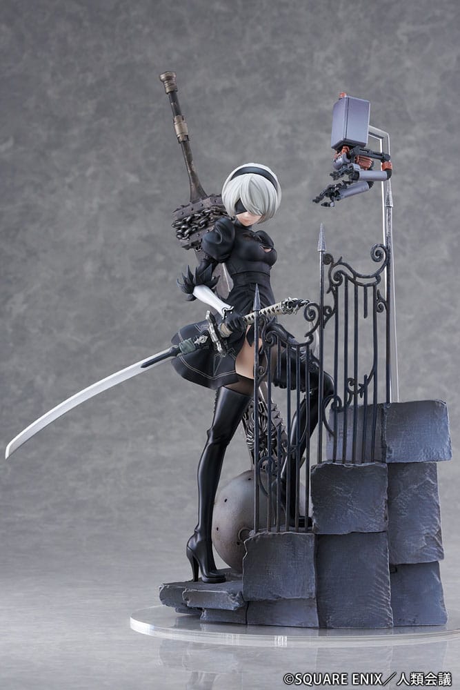 NieR:Automata Ver1.1a PVC Statue 1/7 YoRHa No. 2 Type B Search 31 cm 4582666820582