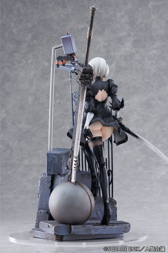 NieR:Automata Ver1.1a PVC Statue 1/7 YoRHa No. 2 Type B Search 31 cm 4582666820582