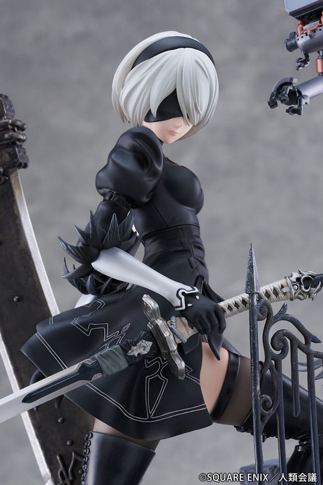 NieR:Automata Ver1.1a PVC Statue 1/7 YoRHa No. 2 Type B Search 31 cm 4582666820582