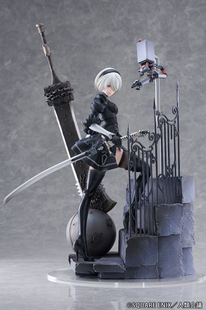 NieR:Automata Ver1.1a PVC Statue 1/7 YoRHa No. 2 Type B Search 31 cm 4582666820582