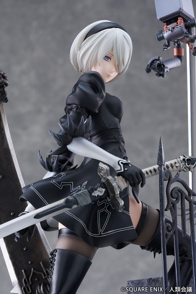 NieR:Automata Ver1.1a PVC Statue 1/7 YoRHa No. 2 Type B Search 31 cm 4582666820582