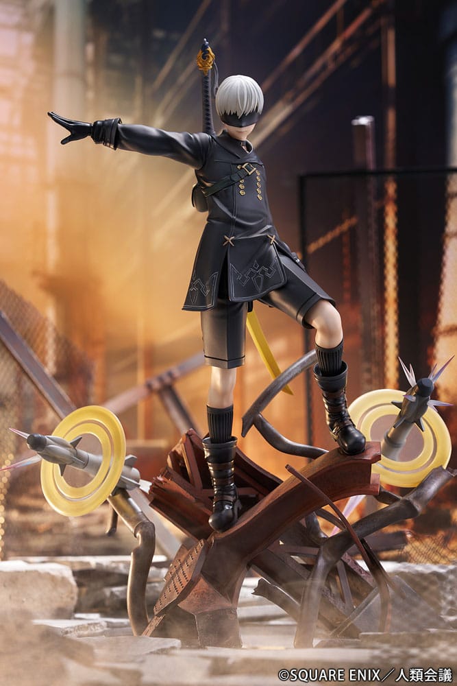 NieR:Automata Ver1.1a PVC Statue 1/7 YoRHa No. 9 Type S Covering Fire 31 cm 4582666820612