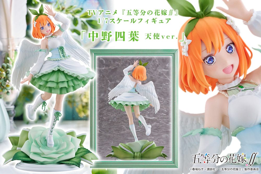 The Quintessential Quintuplets PVC Statue 1/7 Nakano Yotsuba Angel Ver. 27 cm 4582666820636