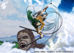 Attack on Titan PVC Statue 1/7 Levi vs Beast Titan Ver. 28 cm 4582666820667