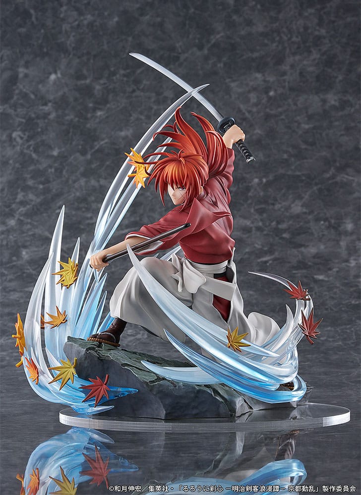 Rurouni Kenshin: Meiji Kenkaku Romantan Kyoto Douran PVC Statue 1/7 Kenshin Himura Souryusen Ver. 27 cm 4582666821213