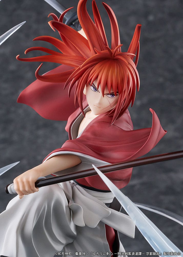 Rurouni Kenshin: Meiji Kenkaku Romantan Kyoto Douran PVC Statue 1/7 Kenshin Himura Souryusen Ver. 27 cm 4582666821213