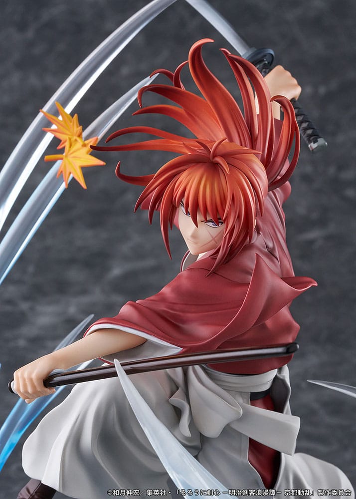 Rurouni Kenshin: Meiji Kenkaku Romantan Kyoto Douran PVC Statue 1/7 Kenshin Himura Souryusen Ver. 27 cm 4582666821213