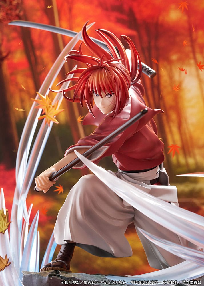 Rurouni Kenshin: Meiji Kenkaku Romantan Kyoto Douran PVC Statue 1/7 Kenshin Himura Souryusen Ver. 27 cm 4582666821213