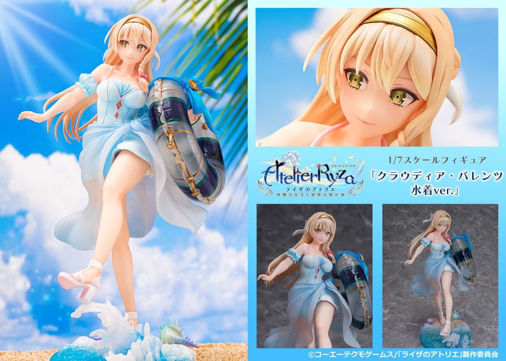 Atelier Ryza: Ever Darkness & the Secret Hideout PVC Statue 1/7 Klaudia Valentz Swimsuit Ver. 25 cm 4582666822517