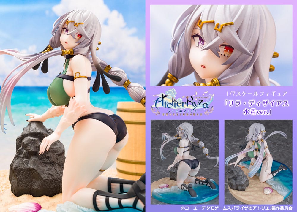 Atelier Ryza: Ever Darkness & the Secret Hideout PVC Statue 1/7 Lila Decyrus Swimsuit Ver. 17 cm 4582666822524