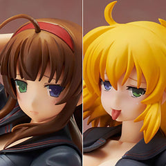 Senran Kagura NewWave Gburst PVC Statue 1/10 Ryobi x Ryona Bare Body Sailor Uniform Ver. 19 cm 4589562630307