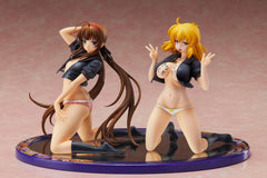 Senran Kagura NewWave Gburst PVC Statue 1/10 Ryobi x Ryona Bare Body Sailor Uniform Ver. 19 cm 4589562630307