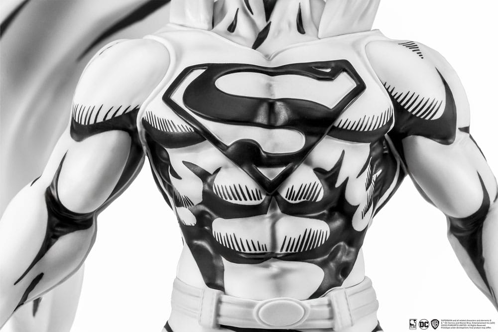 Batman PX PVC Statue 1/8 SDCC 2024 Superman Black & White Version 30 cm 0713929404735