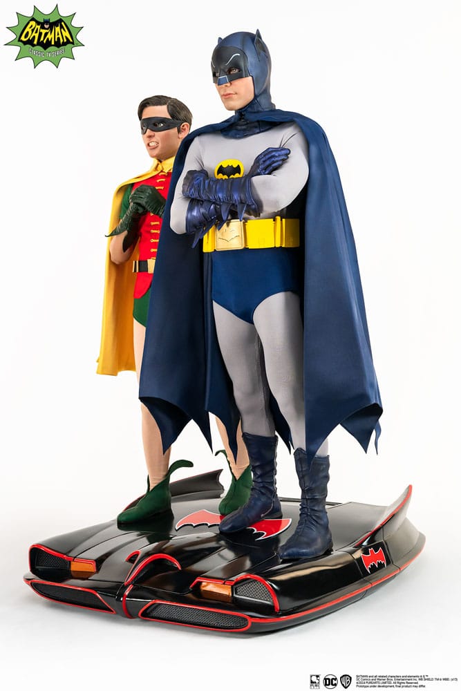 DC Comics Diorama Statue 1/4 Batman & Robin 1966 52 cm 0713929405213