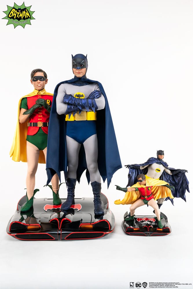 DC Comics Diorama Statue 1/4 Batman & Robin 1966 52 cm 0713929405213