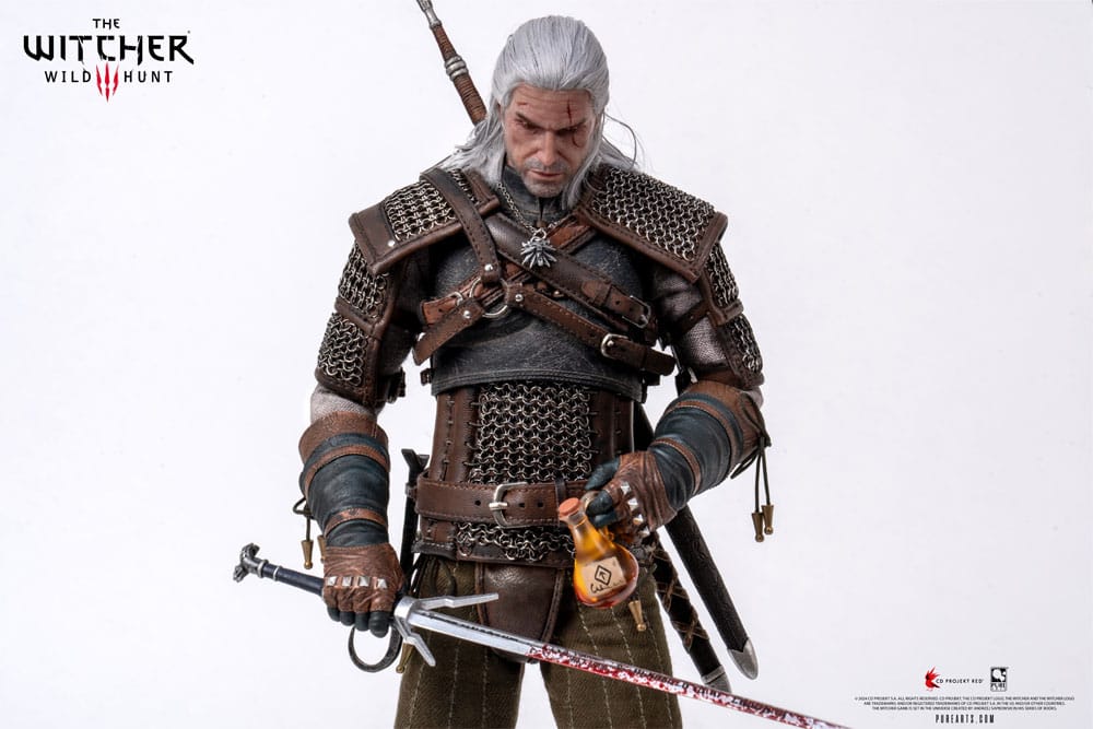 The Witcher 3: Wild Hunt Action Figure 1/6 Geralt of Rivia 30 cm 0713929404995