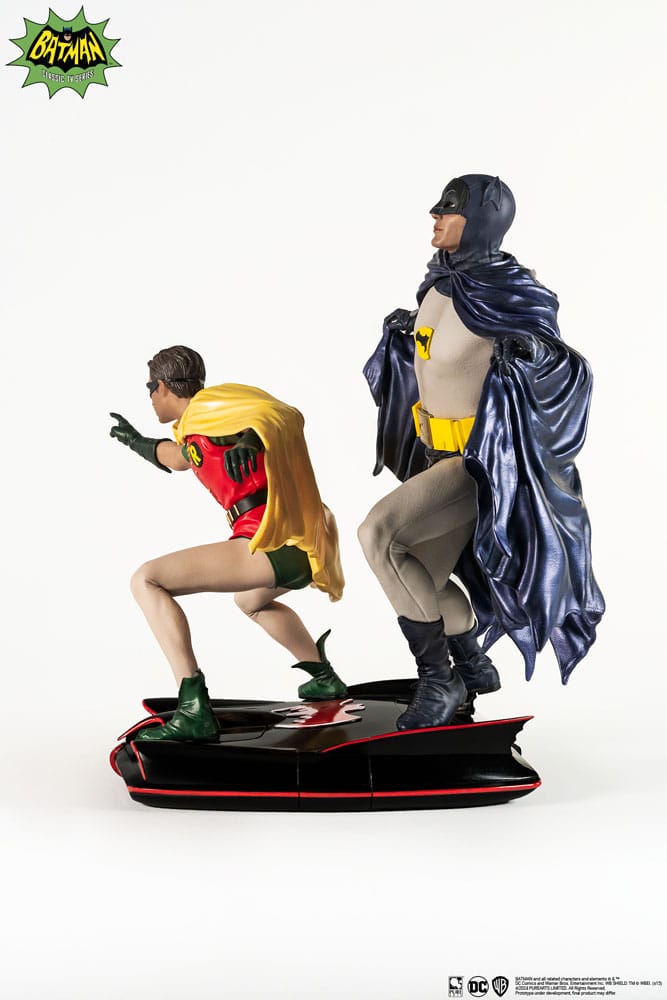 DC Comics PVC Diorama Statue 1/8 Batman & Robin 1966 23 cm 0713929405237