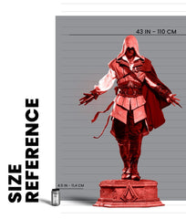 Assassin´s Creed Prestige Line Statue 1/2 Ezio Auditore 110 cm 0713929404582