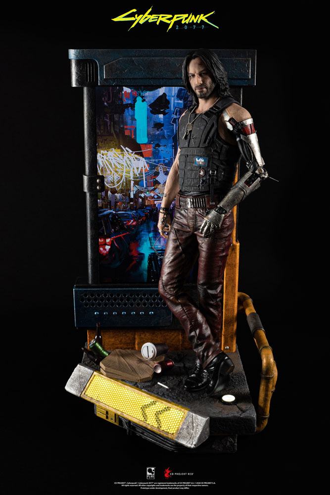 Cyberpunk 2077 Statue 1/4 Johnny Silverhand 34 cm 0713929403202