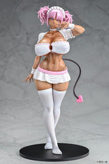 Original Character Statue 1/6 Black Gal Maid Succubus Cocoa Pink Ver. 30 cm 4580001942609