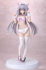 Tsuki ni Yorisou Otome no Sahou PVC Statue 1/6 Luna Sakurakouji Cat Maid Sakura Color Ver. 26 cm 4580001942661