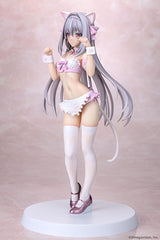 Tsuki ni Yorisou Otome no Sahou PVC Statue 1/6 Luna Sakurakouji Cat Maid Sakura Color Ver. 26 cm 4580001942661